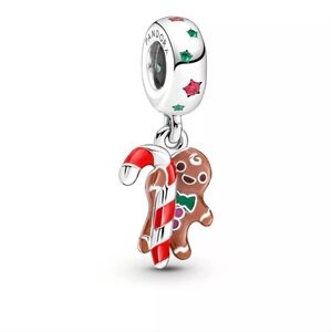 Pandora Gingerbread Man Dangle Charm